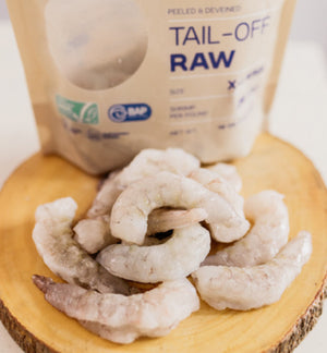Raw Shrimp Tail-Off XX-Large - Frescamar