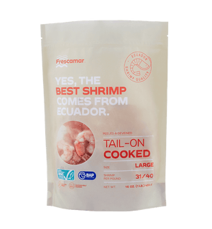 Cooked Shrimp Tail-On Large - Frescamar