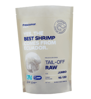 Raw Shrimp Tail-Off Jumbo - Frescamar