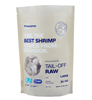 Raw Shrimp Tail-Off Large - Frescamar
