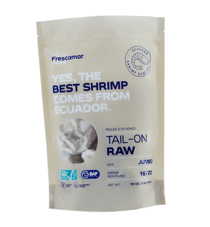 Raw Shrimp Tail-On Jumbo - Frescamar
