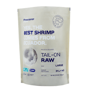 Raw Shrimp Tail-On Large - Frescamar