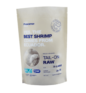 Raw Shrimp Tail-On XX-Large - Frescamar